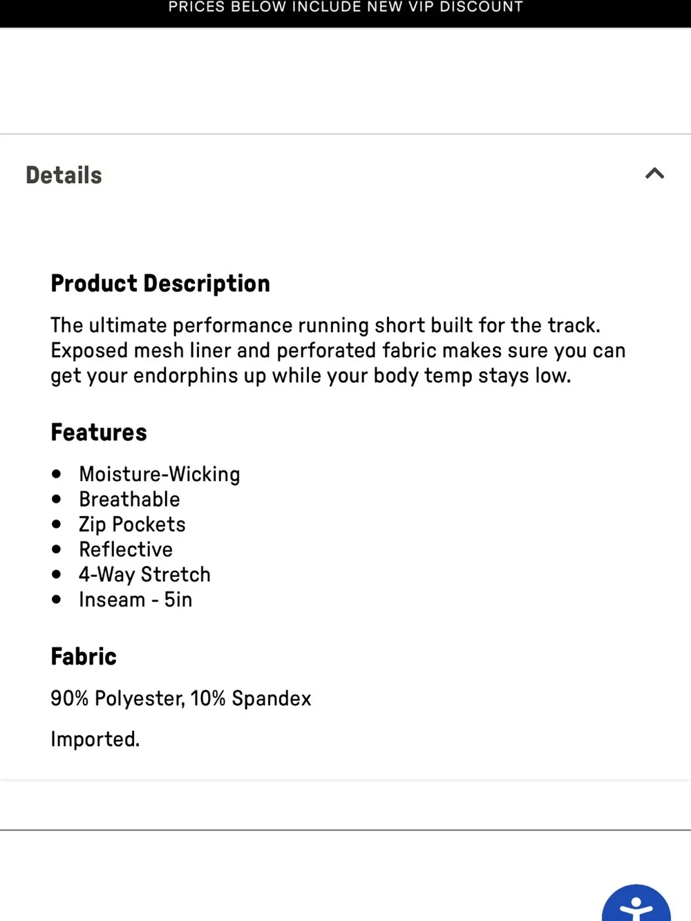Fabletics The Kadence Short Lined